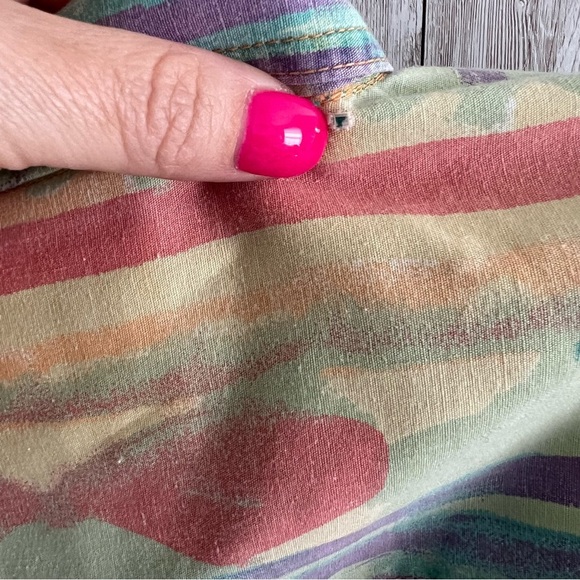 Vintage Western Aztec Button Down XL - Picture 3 of 6